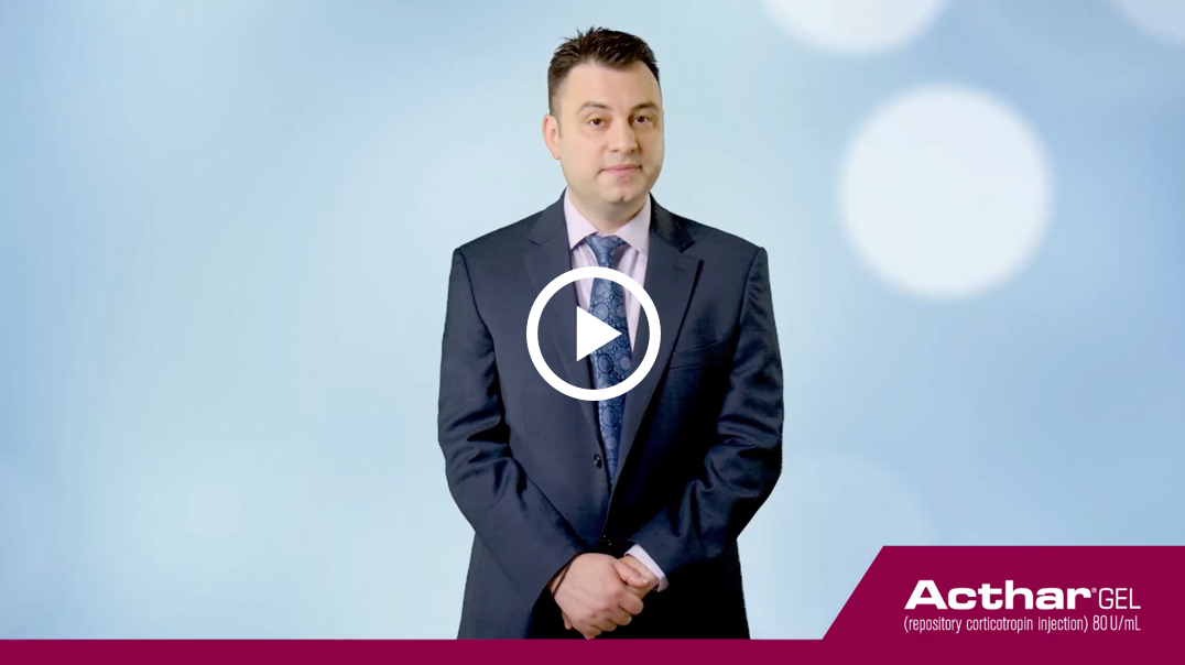 Kostas Botsoglou, MD, MPH, explains the proposed MOA of Acthar Gel